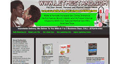 Desktop Screenshot of letmestand.com